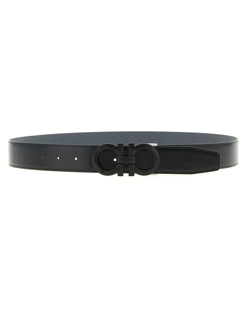Ferragamo Gancini Belt — Grey Grey