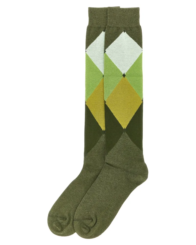 Ballantyne Diamond-shaped Socks 