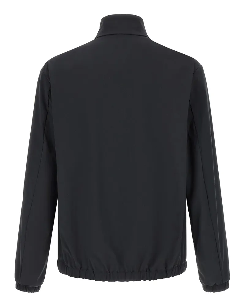 Moncler Men's Black Polyester Shell Jacket Clothing Black