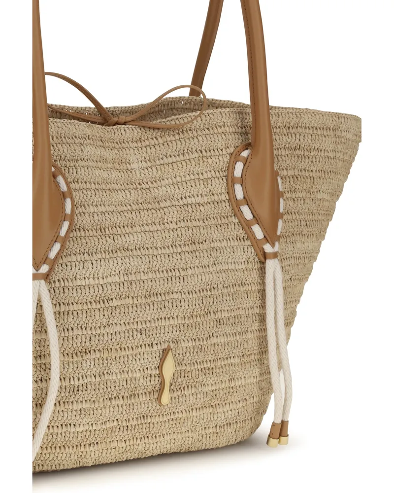 Christian Louboutin Shoulder Bag — Beige Beige