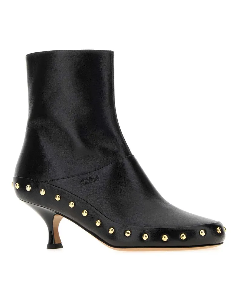 Chloé Black Stivali Boot Black
