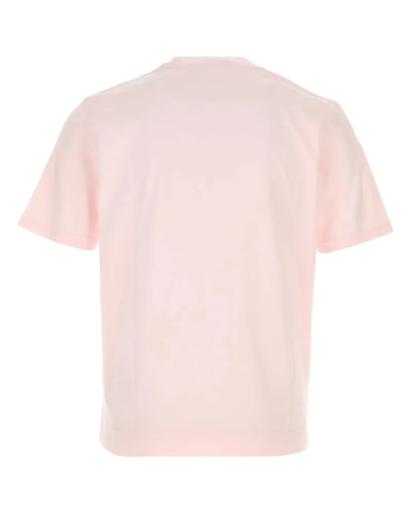 Fedeli Men's Pink Cotton T-Shirt Rosa Exterior Exterior: T-shirts And Polos Pink