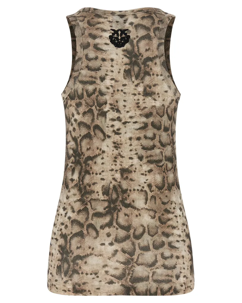 Pinko Belfiore Tank Top — Beige Beige