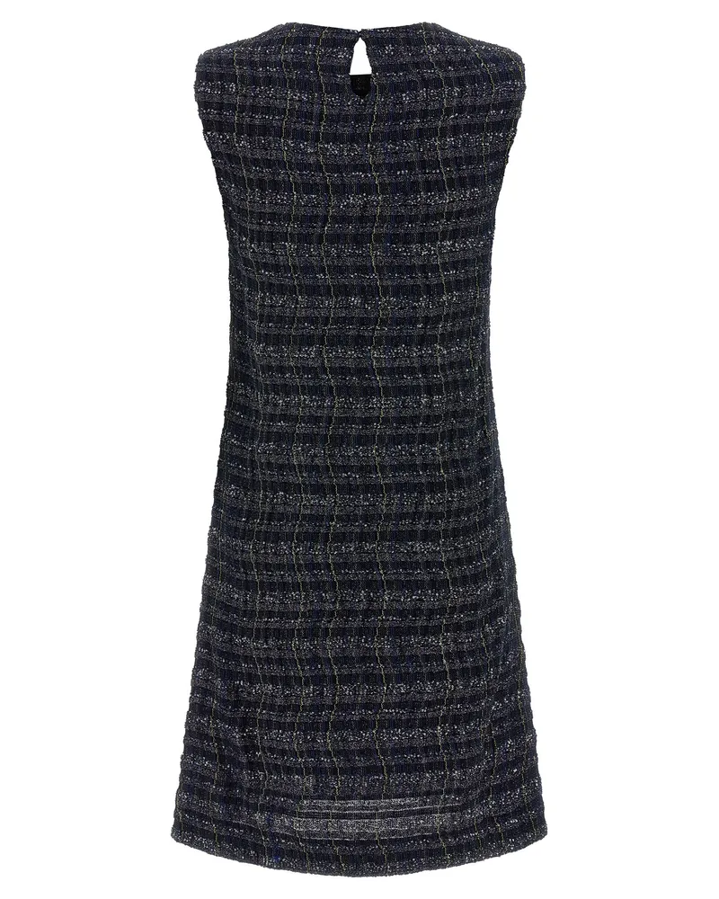 Missoni Women's Multicolor Viscose Short Dress Navy