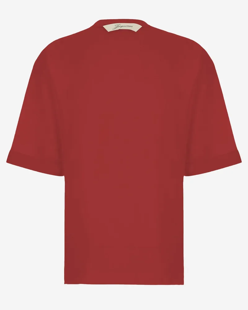 Jacquemus La Ventadou T-Shirt — Red Red