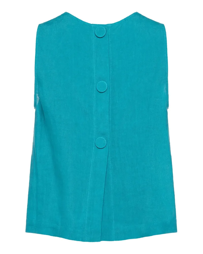Eres Women's Sleeveless Top Ss26 W Turquoise