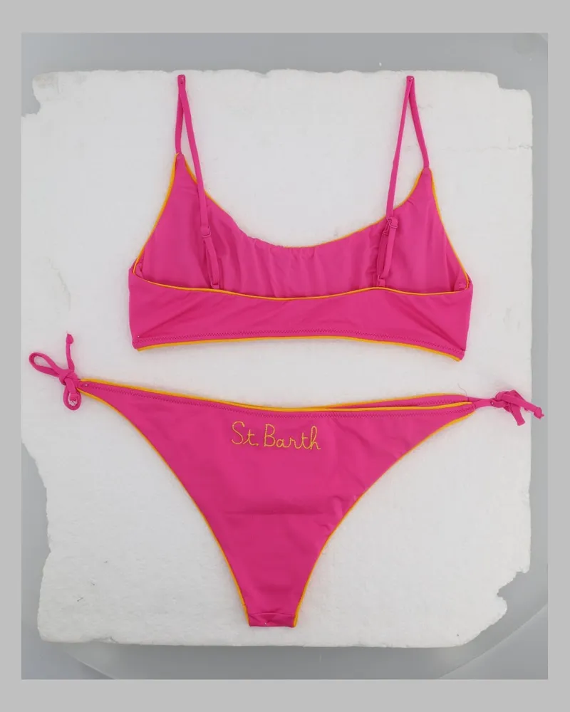 MC2 Saint Barth Multicolor Polyamide Bikini Shorts — Multicolor Multicolor