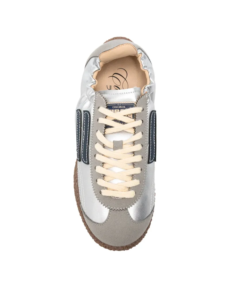 Puraai Silver Metallic Sneaker — Silver Silver