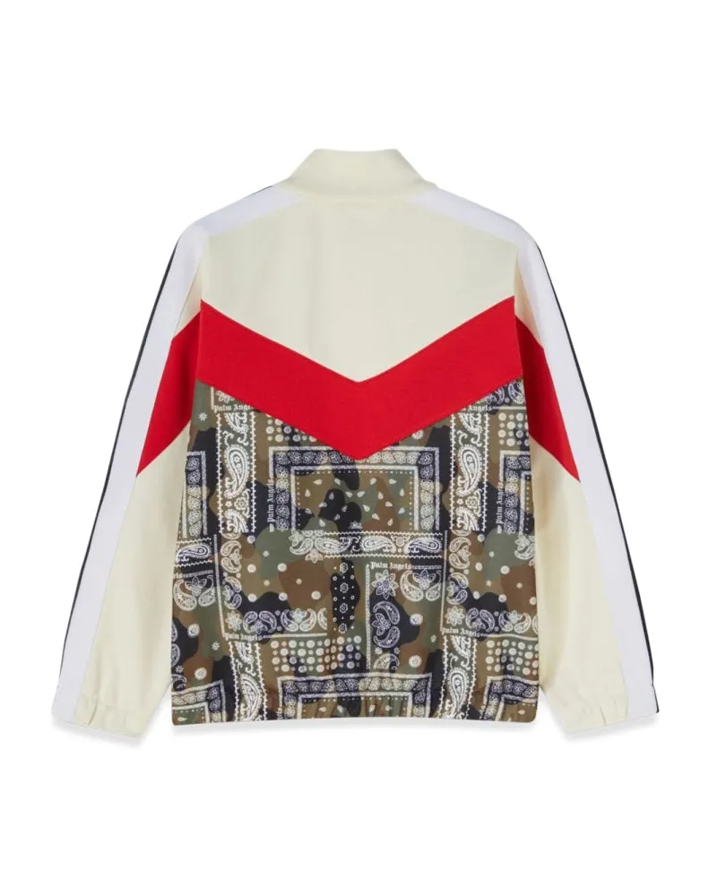 Palm Angels Polyester-Cotton Blend Jacket — White White
