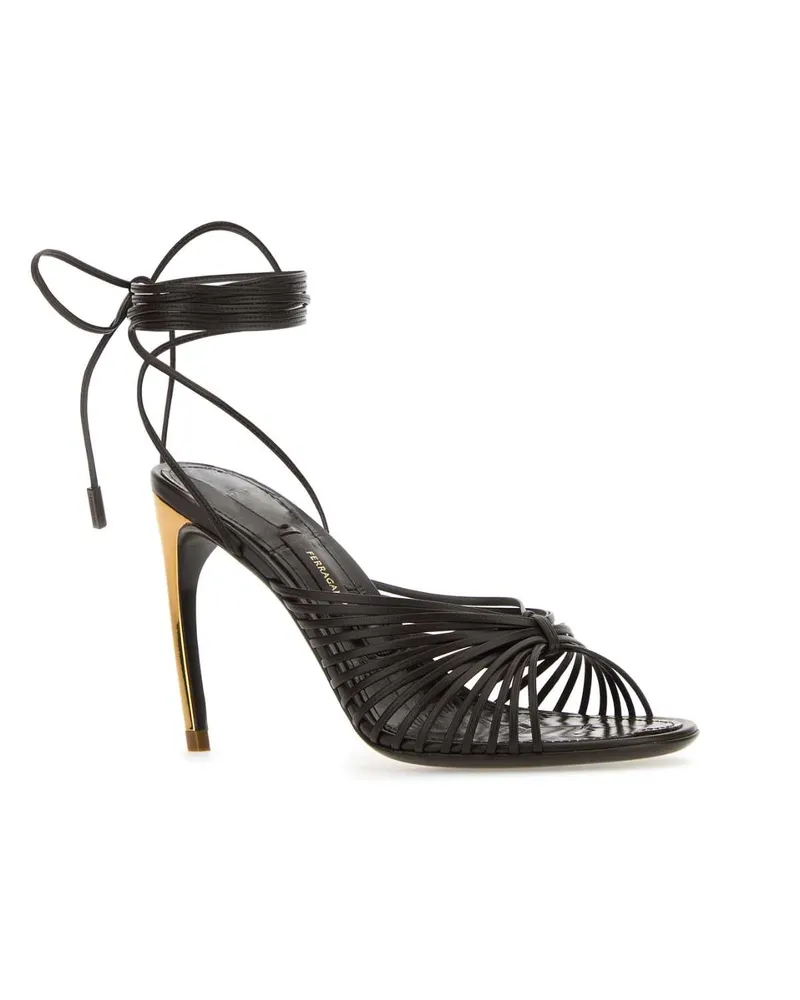 Ferragamo 01i1347730861c Testadimoro Sandali Sandal Black