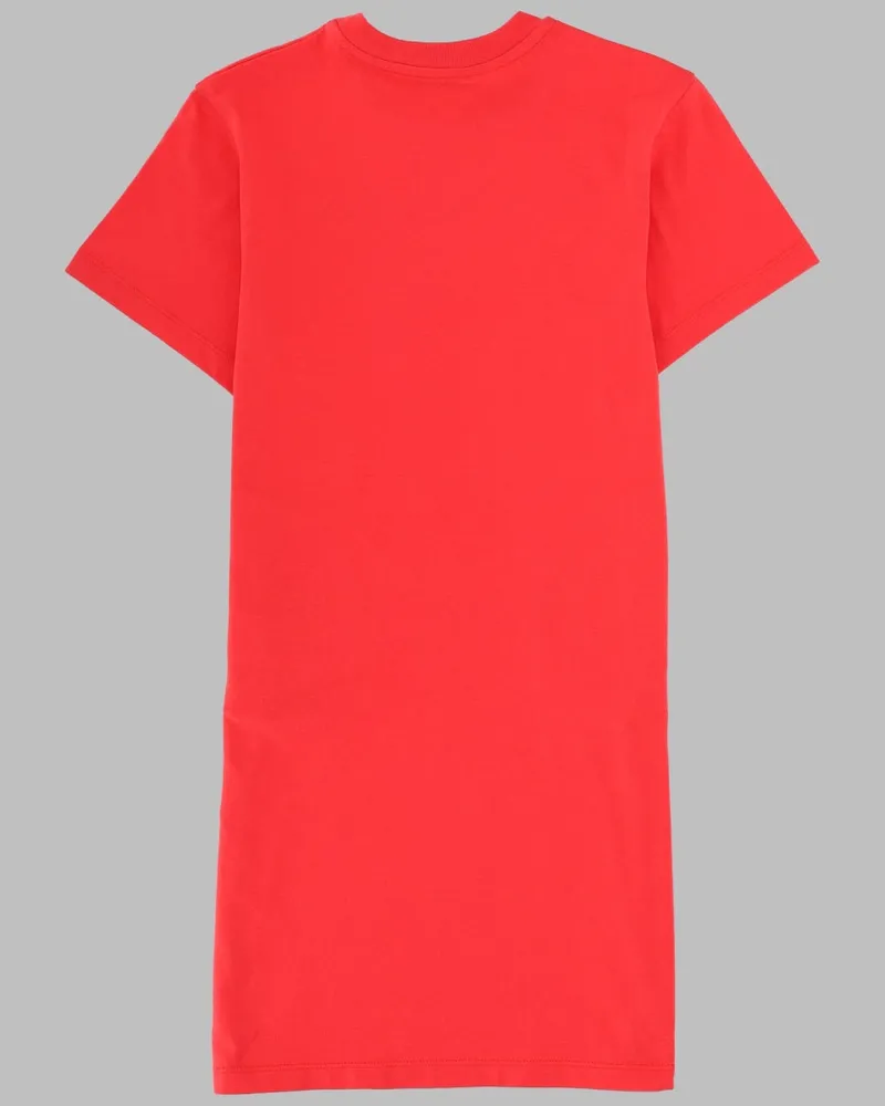 Lanvin Short Cotton Dress — Red Red