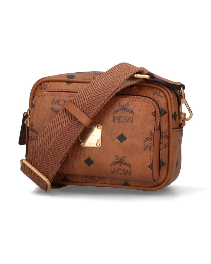 MCM Men's Bags Brown Polyurethane Brown