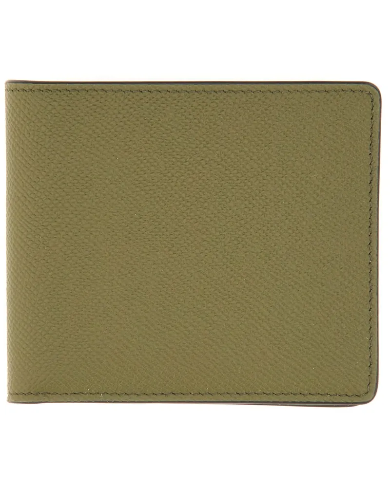 Maison Margiela Bi-Fold Four Stitches Wallet — Green Green