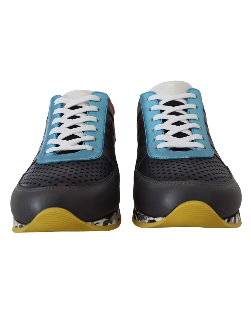 Dolce & Gabbana Men's Multicolor Sport Low Top Shoes Sneakers Multicolor