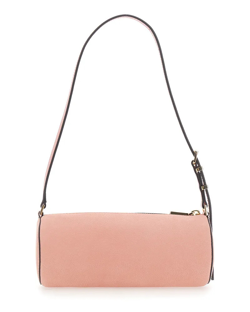 Michael Kors Women's Shoulder Bag Izzy Pink Leather Cow Pink