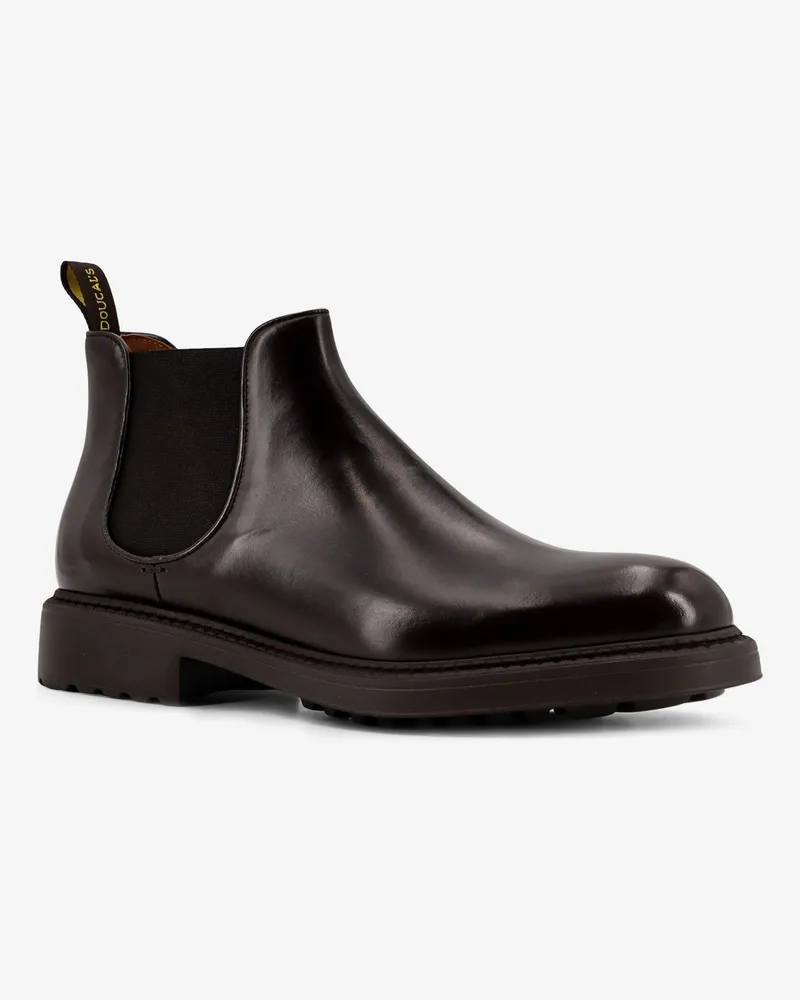 Doucal´s Men's Boots Beatles Brown Leather Brown