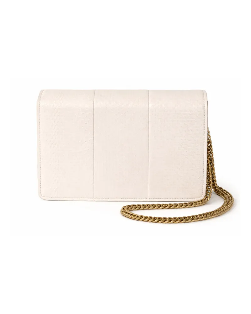 Roberto Cavalli Women's Shoulder Bag White Leather White