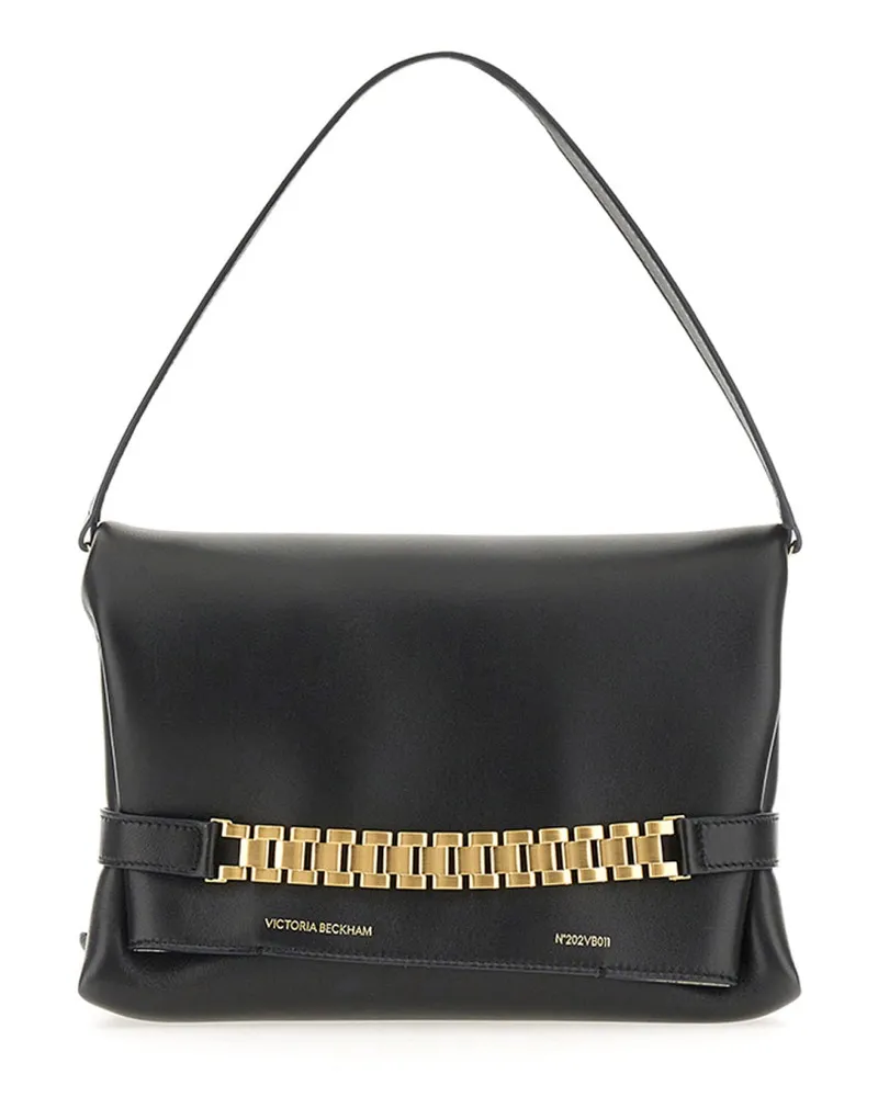 Victoria Beckham Chain Strap Shoulder Bag — Black Black