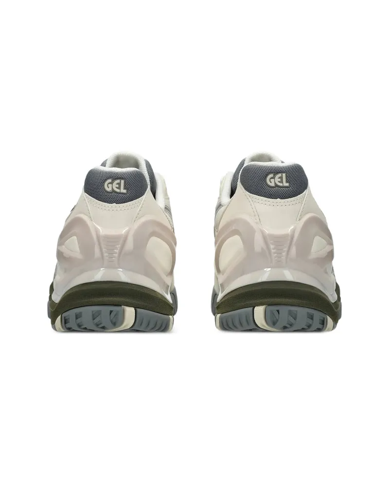 Asics Mesh and Overlay Sneakers — Beige Beige