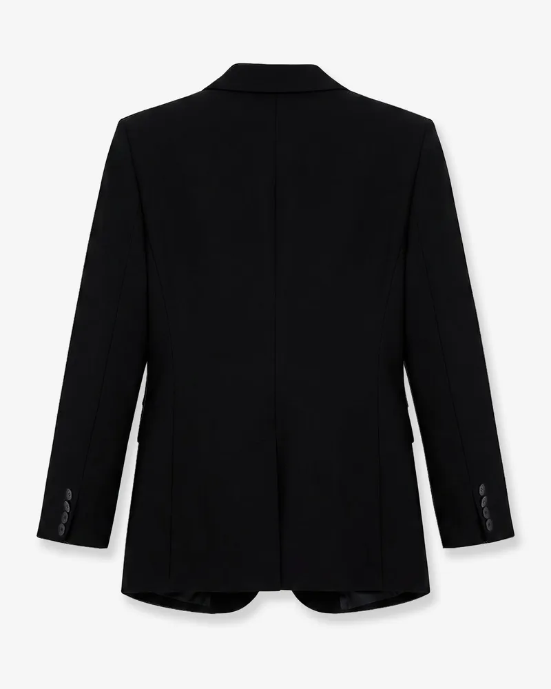 FRANKIE Shop Women's Tailored Blazer Amelia Black Polyester Blazers Jacket Black