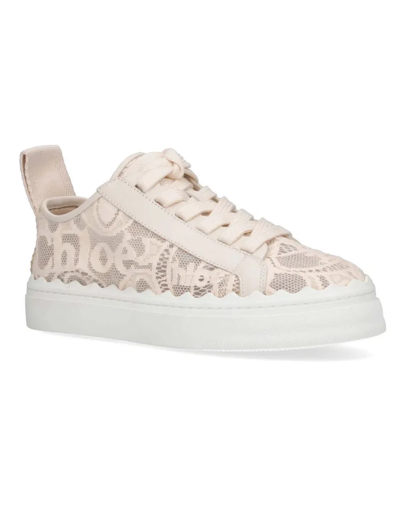Chloé Women's Chloè Sneakers Beige Upper: Polyamide Beige