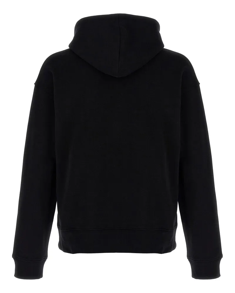 Moschino Logo-Print Hoodie — Black Black