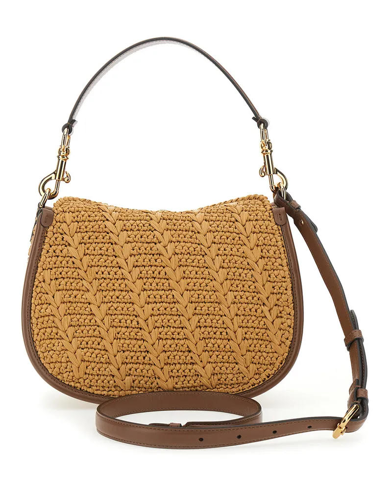 Etro Women's Shoulder Bag Pony, Beige Viscose Beige