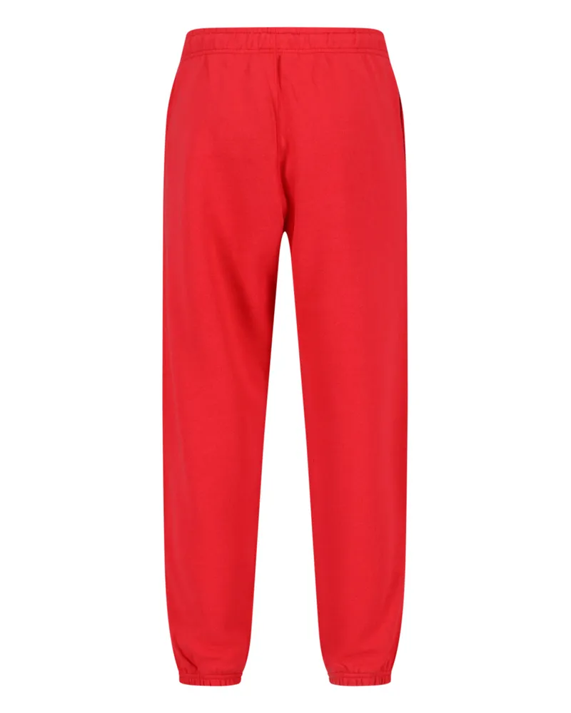 Ralph Lauren Women's Trousers Red Cotton Red
