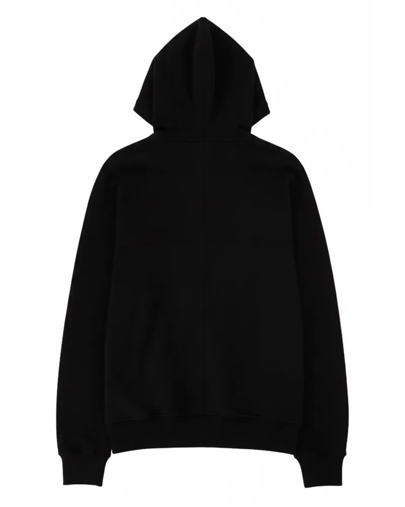 Rick Owens Cotton Sweatshirt — Black Black