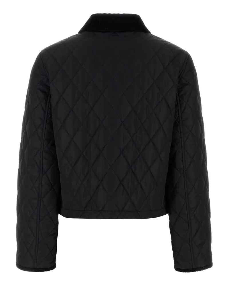 Burberry Quilted Nylon Jacket — Black Black