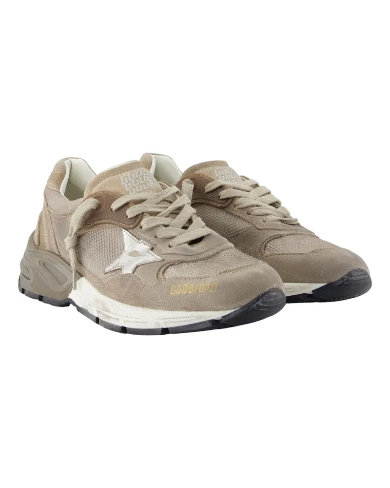 Golden Goose Women's Running Dad Sneakers Multicolor Cowhide Multicolor