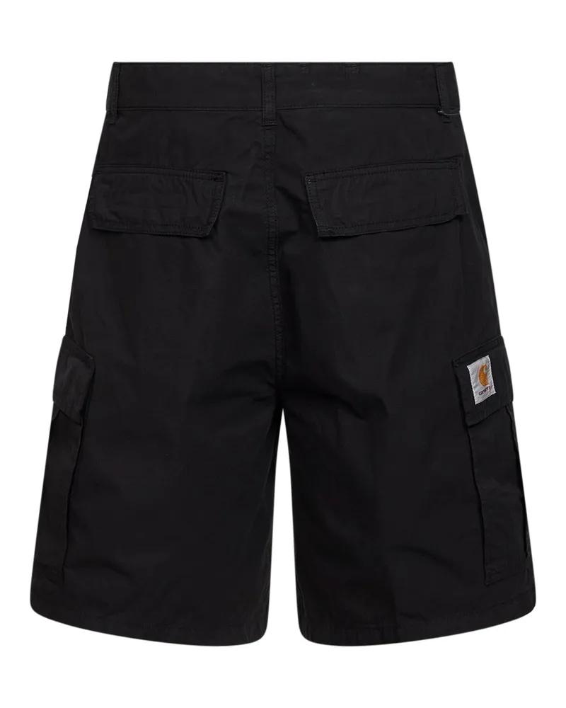 Carhartt WIP Men's Cargo Shorts Black Cotton Black