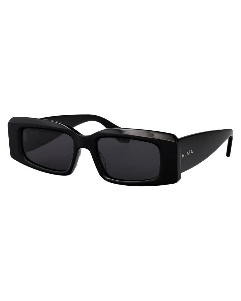 Alaïa Women's Sunglasses Aa0078s Black-Black-Grey Acetate Black/black/grey Black