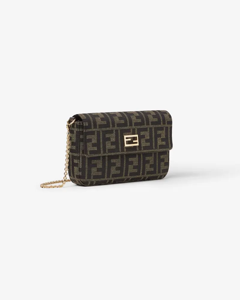 Fendi Unisex Clutch H26 Marron Brown
