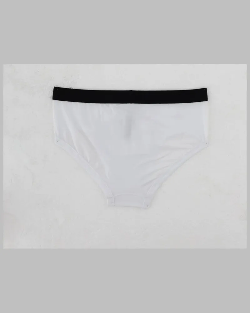 Maison Margiela Cotton Stretch-Knit Slip — White White