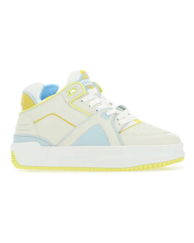 JUST DON Men's Multicolor Leather Jd1 Sneakers 80 Multicolor