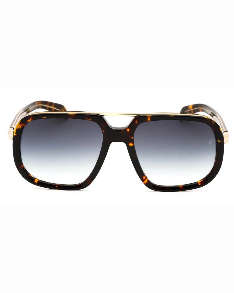 David Beckham Men's Db 7101-S Sunglasses Brown Brown