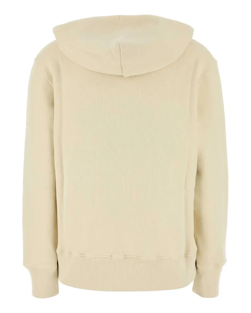 AUTRY Women's Cream Cotton Main Wom Sweatshirt 77js Exterior: Felpe Sweater Beige