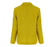 Women's Bicolor Linen Blazer Clothing