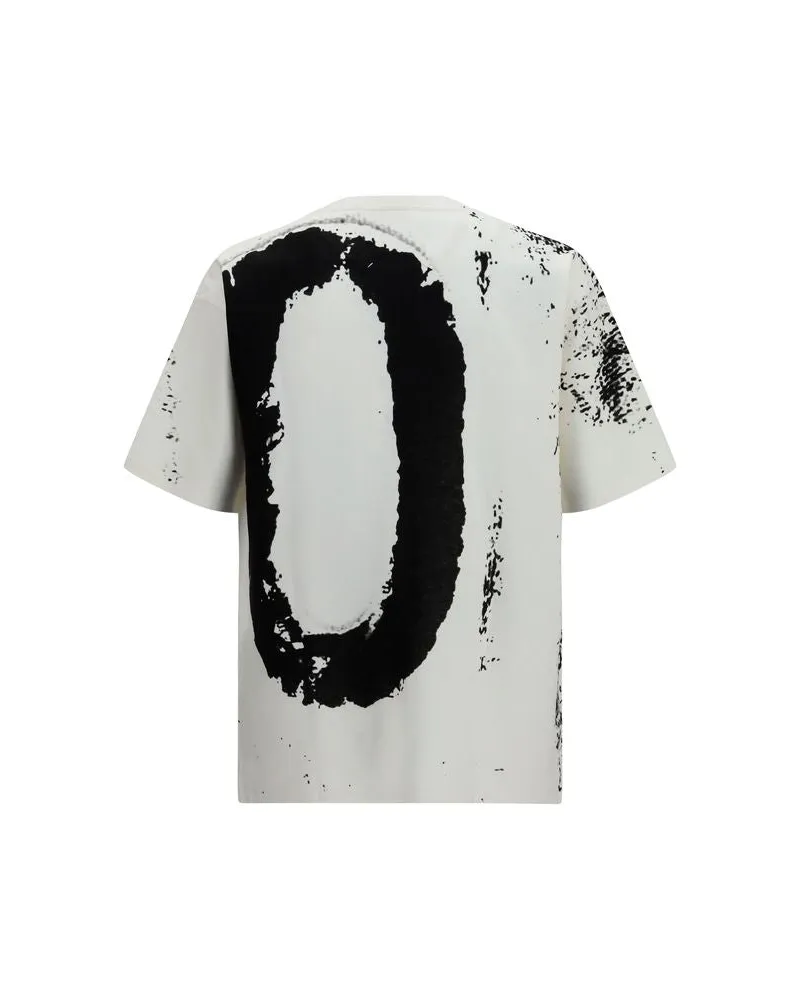 Maison Margiela Men White Cotton T-Shirt White
