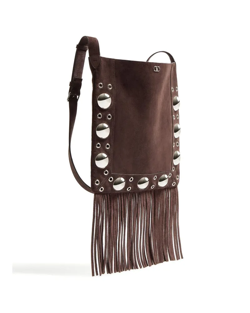 Valentino Garavani Shoulder Bag — Brown Brown