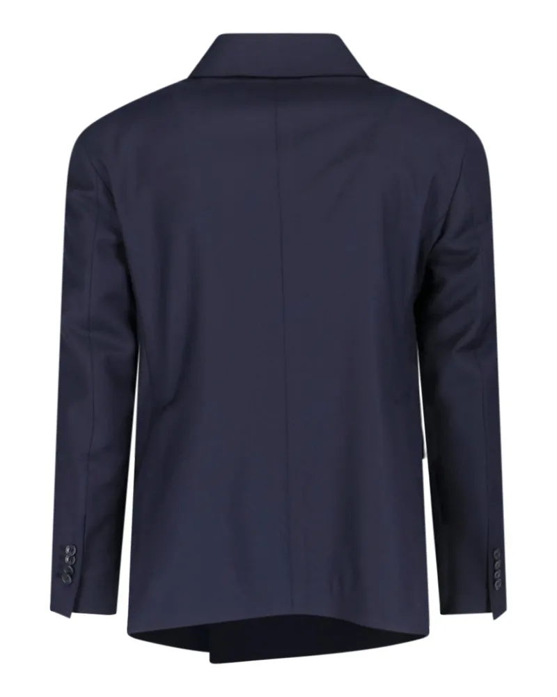Tagliatore Men's Dresses Blue Virgin Wool Navy
