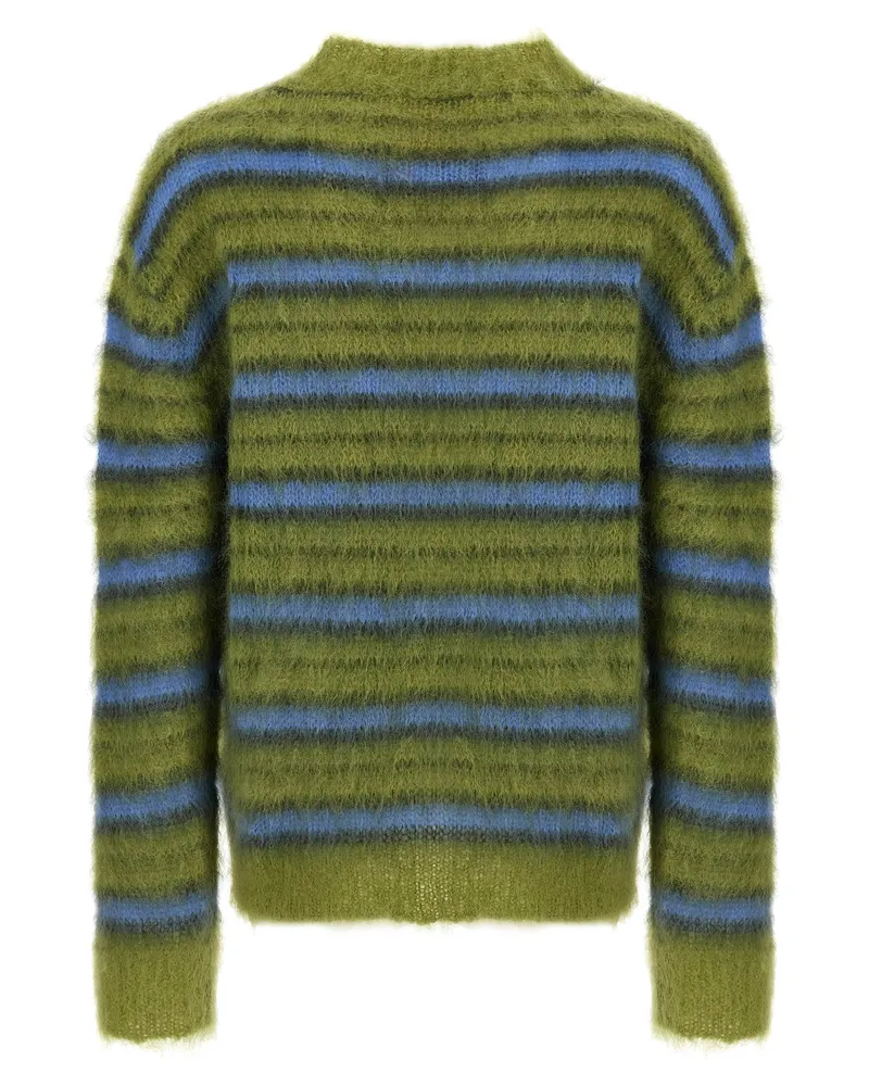 Marni Men's Multicolor Fabric Cardigan Clothing Green
