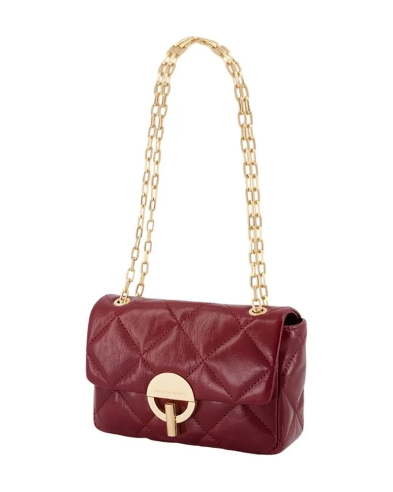 Vanessa Bruno Women's Moon Moyen Crossbody Leather Burgundy Cowhide Bags Crossbodies Red
