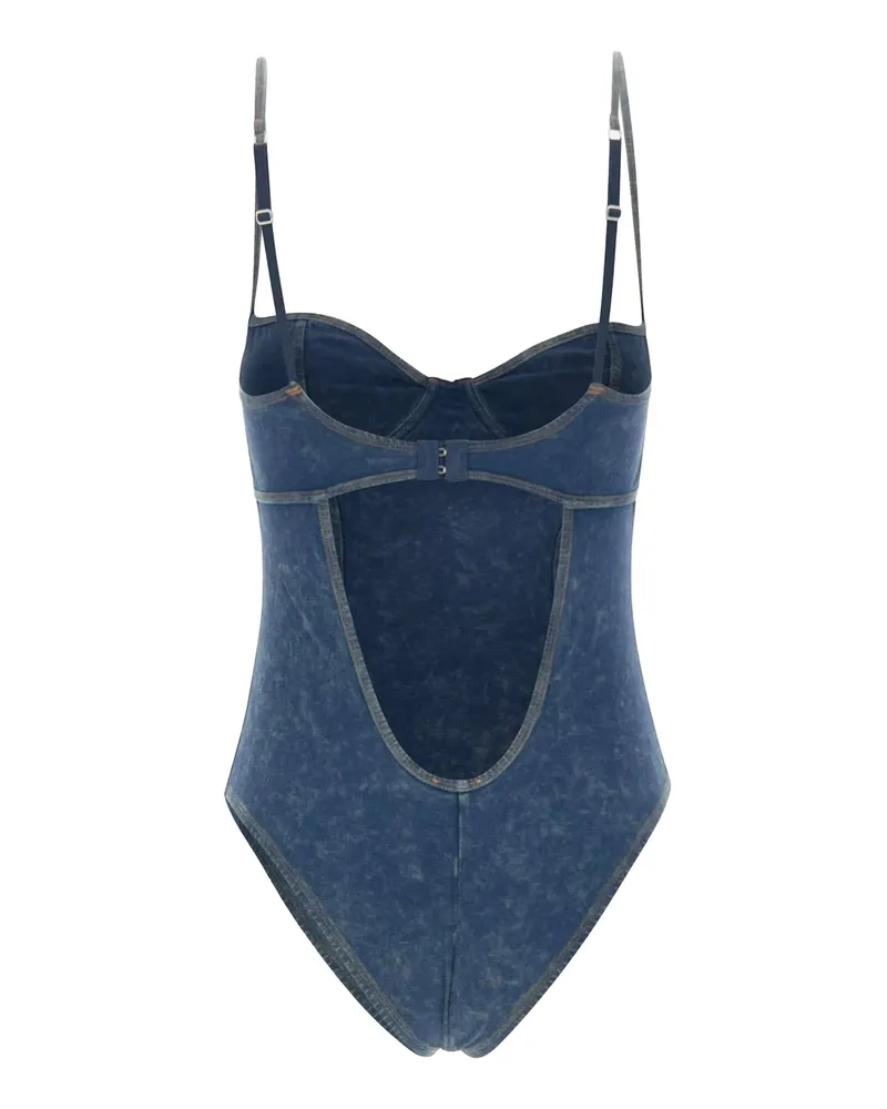 Diesel Women's Bustier Tilda Dark Blue Main: Cotton Tops Top Blue