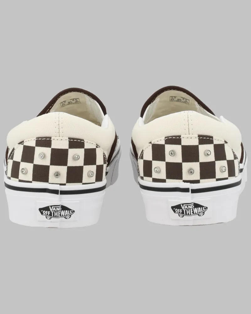 Vans Canvas Slip-On Sneakers — White White