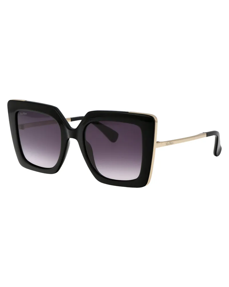 Max Mara Women's Sunglasses Black Injected Black
