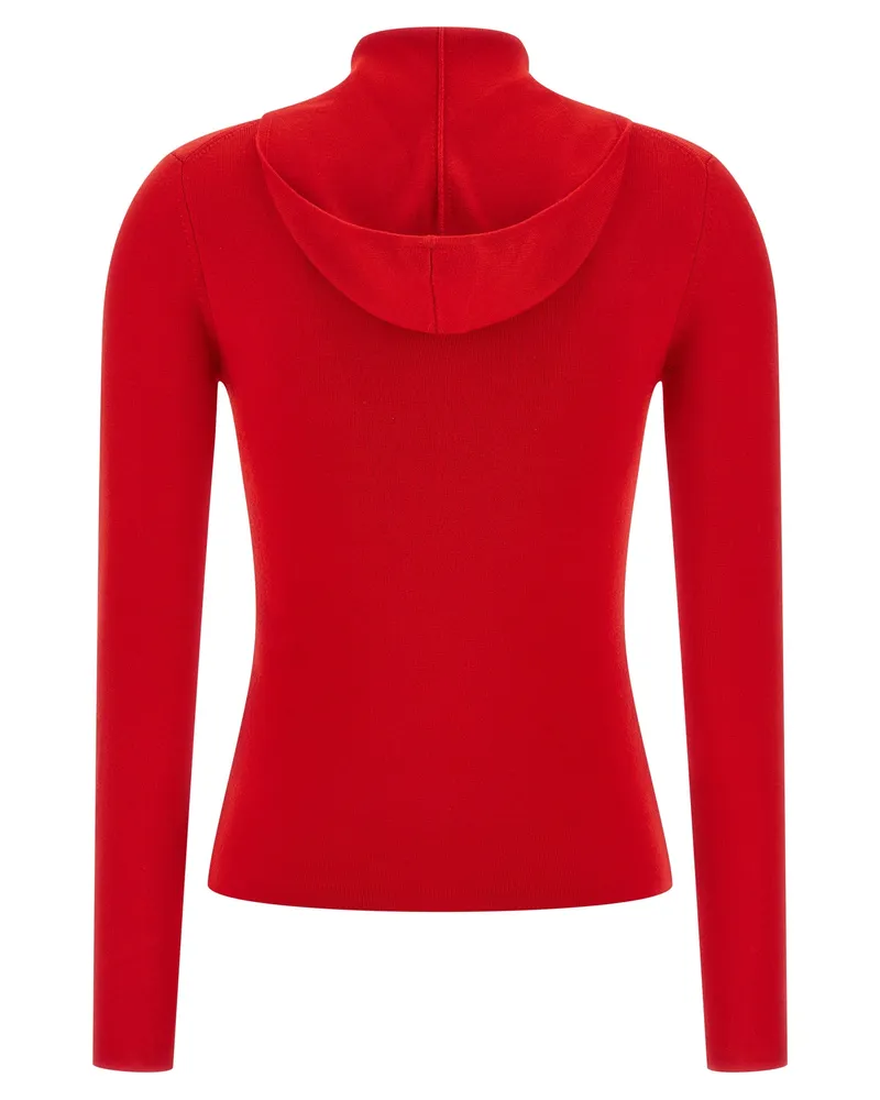 Victoria Beckham Women's Multicolor Wool Cardigan Clothing Red