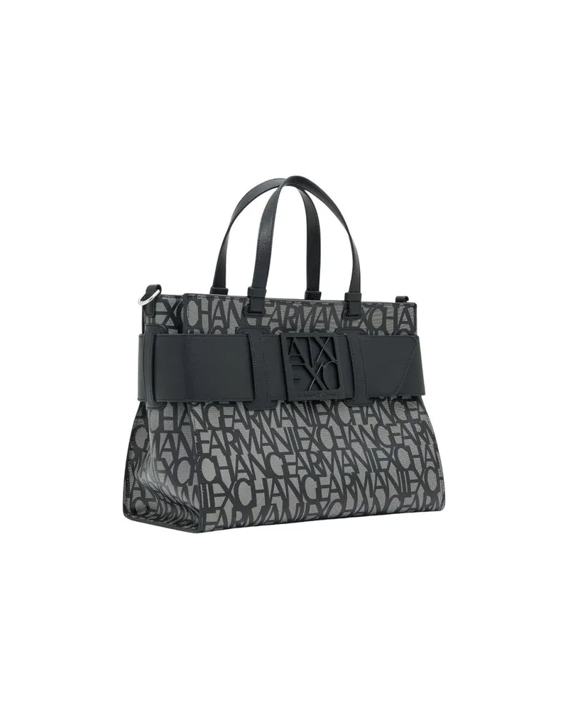 Armani Exchange Shoulder Bag — Black Black