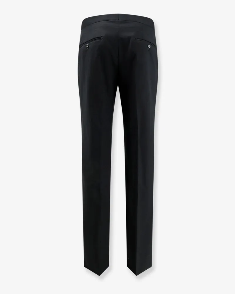 Tagliatore Men's Trousers Virgin Wool Black Black